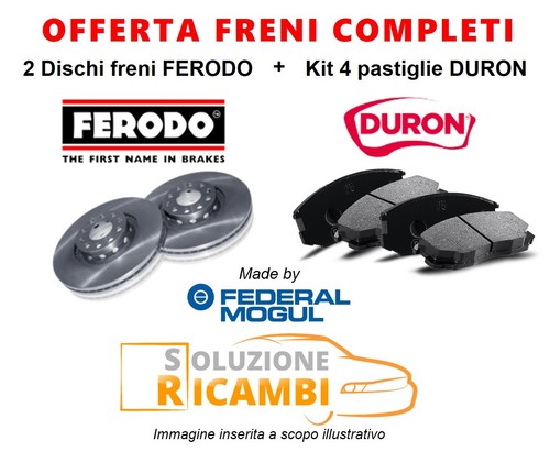 Kit dischi pastiglie freni - kit,