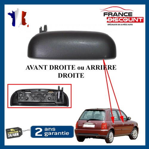 Poignée avant droite passager - avant,