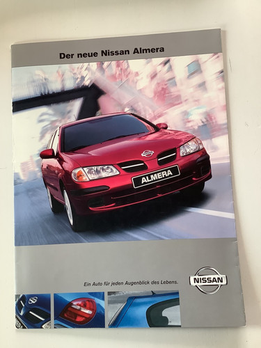 Brochure nissan almera 2000 - brochure,