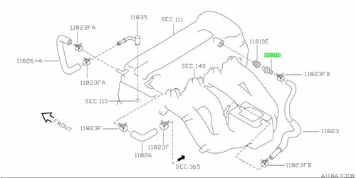 11810 41b02 valvola nissan - 11810-41b02,