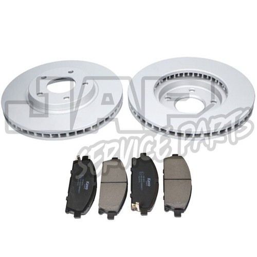 Set dischi pastiglie freno - dischi,