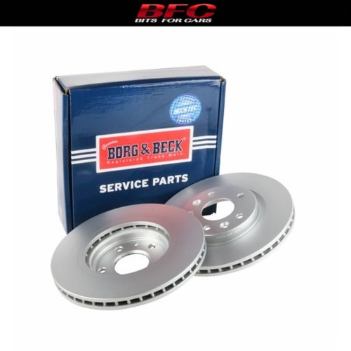 Front brake discs borg - discs,